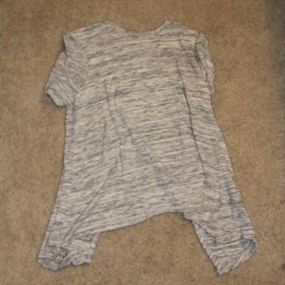 black and white shirt